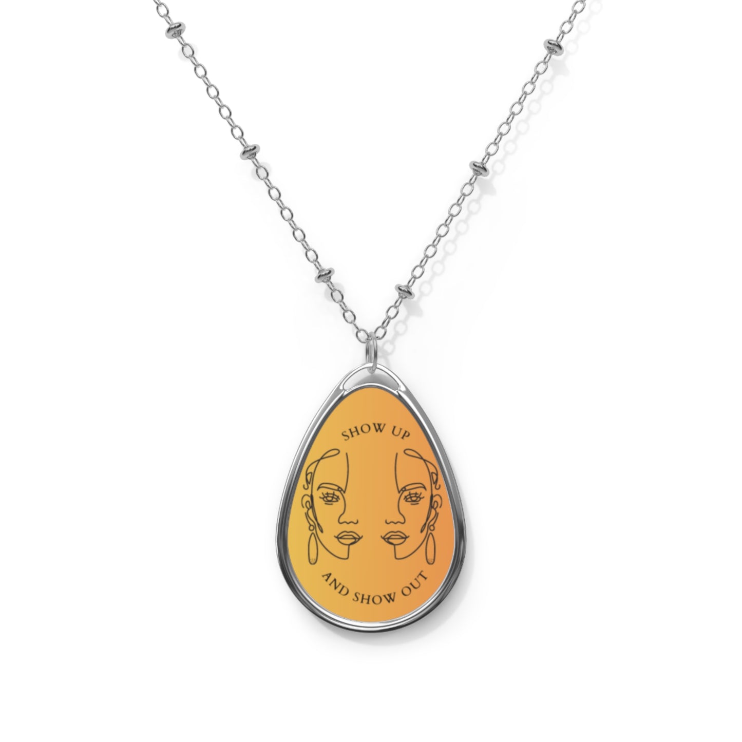 Show Up and Show Out Statement Necklace