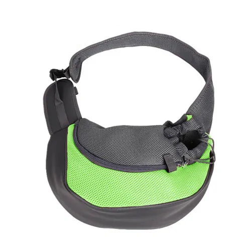 Pet Dog Sling Carrier, Breathable Mesh Portable Travel Pet Sling Shoulder Bag