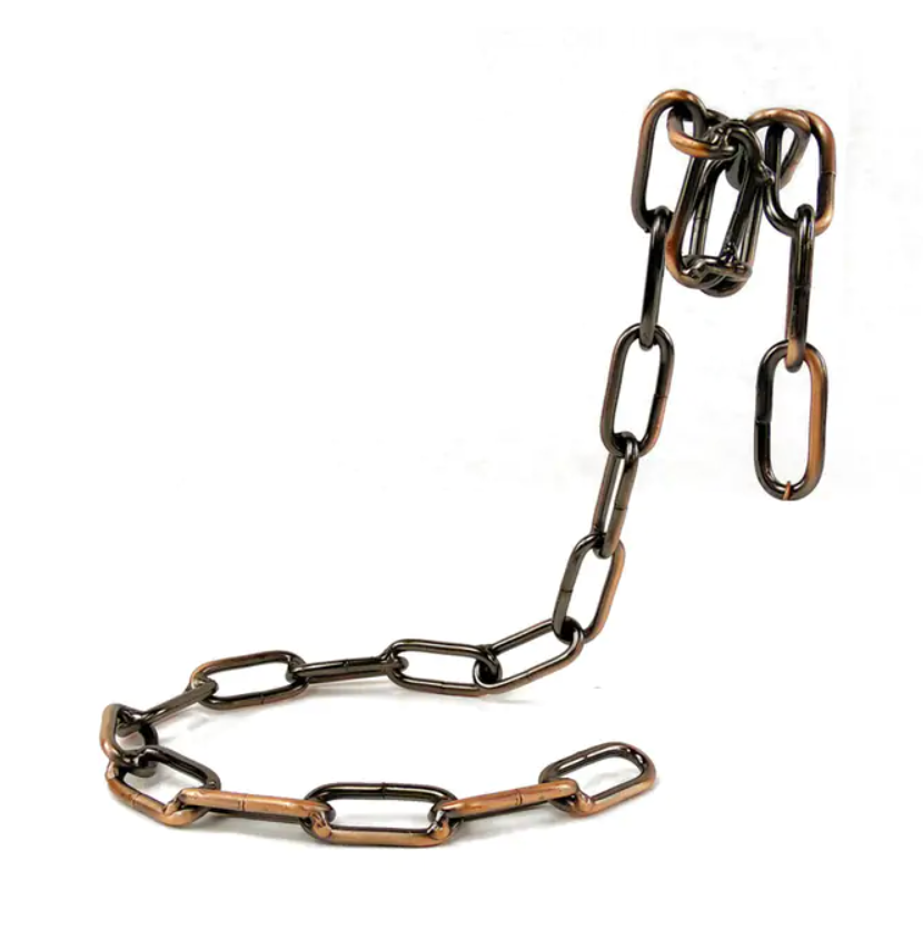 Magic Wine Bottle Holder Floating Steel Link Chain Wine Bottle Rack - Enchanting Chain Wine Rack