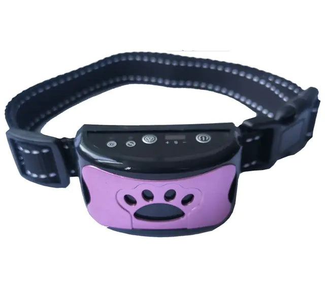 Dog Training Collar USB Rechargeable Ultrasonic Anti-Barking Dog Vibration Waterproof Collar