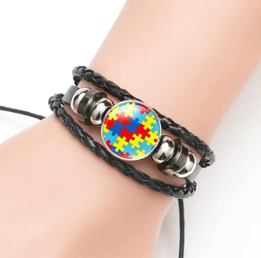 Autism Support Bracelets – Wear the Message of Inclusion - Gift for Him - Gift for Her