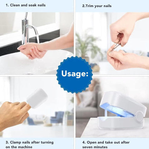 Portable Ultraviolet Light Nail Fungus Laser Device for Foot and Nail Treatment