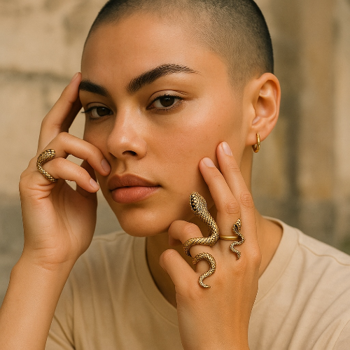 Snake Ring - Serpentine Elegance Ring