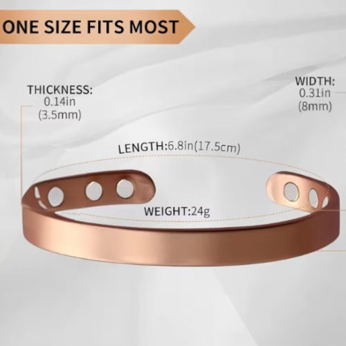 EMF Copper Bracelet-Shield your energy every day