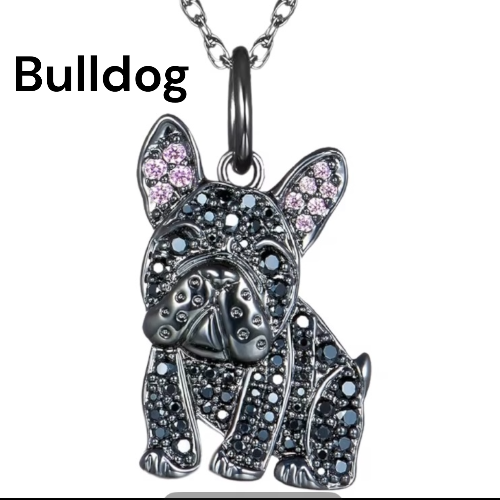 Dog Breed Necklace for women - Puppy charm, Easy closure for women