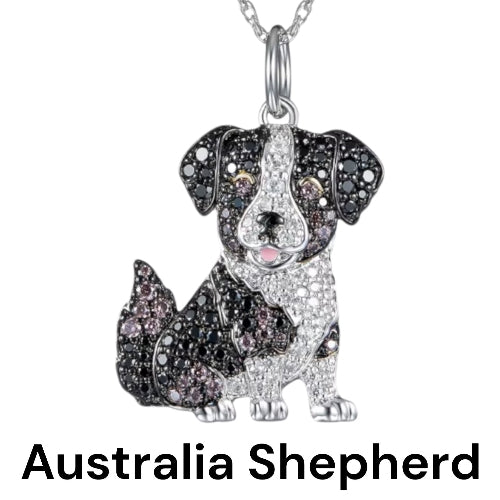 Dog Breed Necklace for women - Puppy charm, Easy closure for women