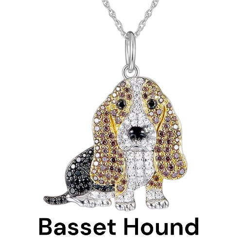 Dog Breed Necklace for women - Puppy charm, Easy closure for women