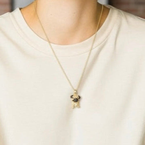 Dog Breed Necklace for women - Puppy charm, Easy closure for women