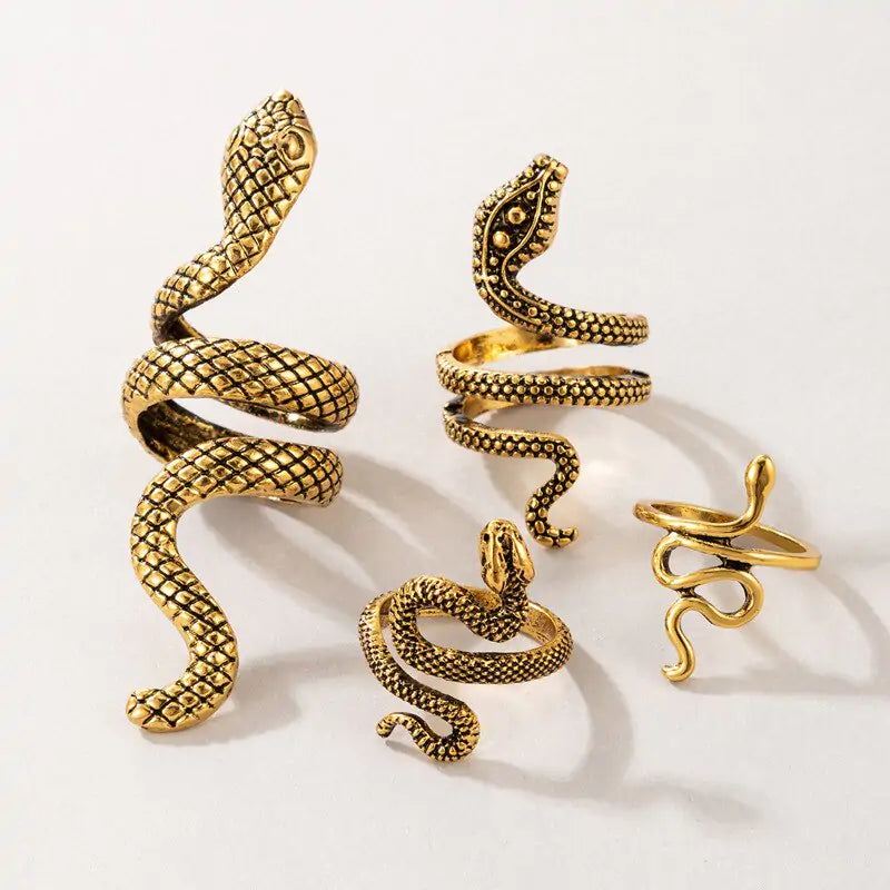 Snake Ring - Serpentine Elegance Ring