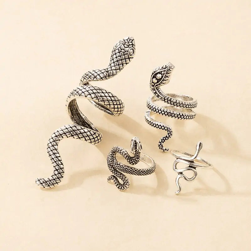 Snake Ring - Serpentine Elegance Ring