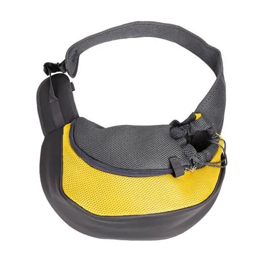 Pet Dog Sling Carrier, Breathable Mesh Portable Travel Pet Sling Shoulder Bag