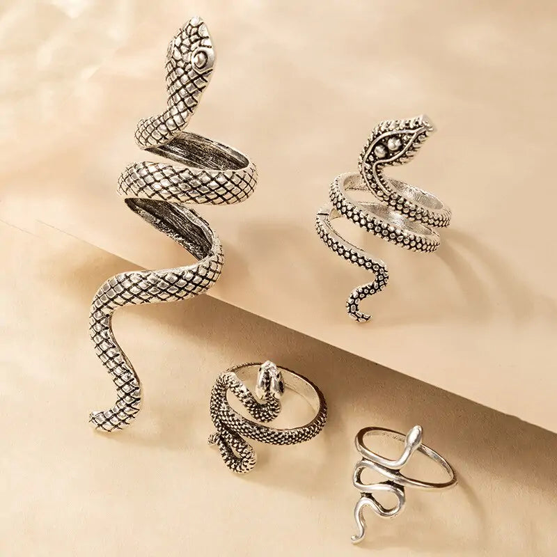 Snake Ring - Serpentine Elegance Ring