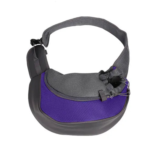Pet Dog Sling Carrier, Breathable Mesh Portable Travel Pet Sling Shoulder Bag