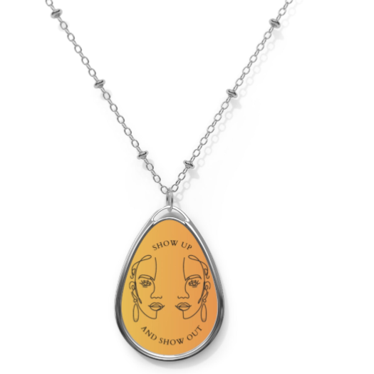 Show Up and Show Out  Statement Necklace