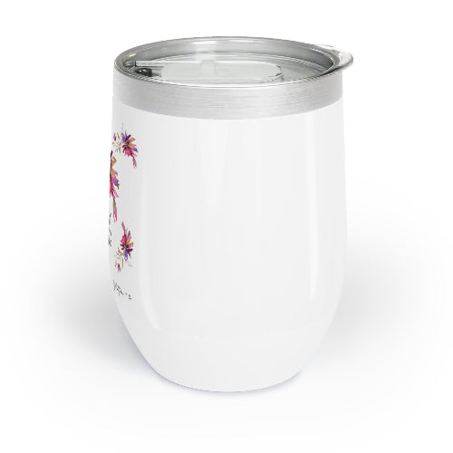 Triple-Insulated Stemless Wine Tumbler 12 oz – Spill-Proof, Non-Slip, Travel-Friendly Cup