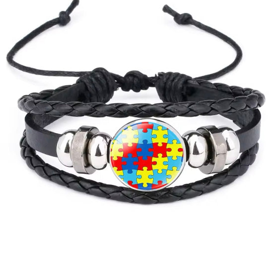 Autism Support Bracelets – Wear the Message of Inclusion - Gift for Him - Gift for Her