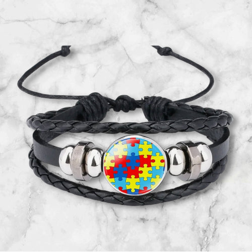 Autism Support Bracelets – Wear the Message of Inclusion - Gift for Him - Gift for Her