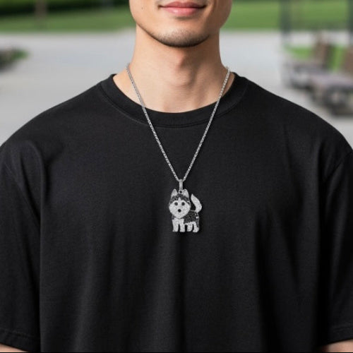 Dog Breed Necklace for women - Puppy charm, Easy closure for women