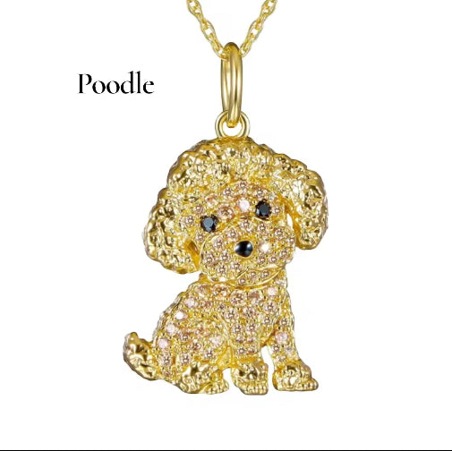 Dog Breed Necklace – Adorable Puppy Charm